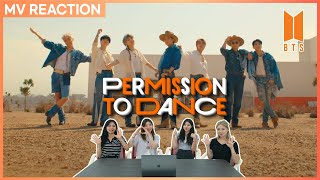 BTS방탄소년단 Permission to Dance 뮤비 리뷰 리액션 MV REVIEW REACTION [upl. by Rednav741]