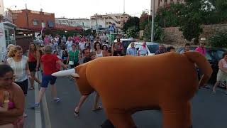 Fiesta in Mil Palmeras in Orihuela Costa [upl. by Atinrahs]