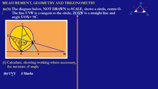 CSEC CXC Maths Past Paper Question 10bib May 2012 Exam Solutions Answers by Will EduTech [upl. by Ause]