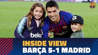 BARÇA 51 MADRID  Behind the scenes before during and after El Clásico [upl. by Nedaj730]