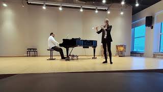 CHAMINADE  CONCERTINO FOR FLUTE AND PIANO  Heleene Anton [upl. by Harrak]