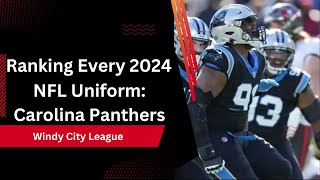 Ranking Every 2024 NFL Uniform Carolina Panthers [upl. by Rovert164]