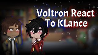 Voltron React To KLance  No Angst 3 [upl. by Blanch]