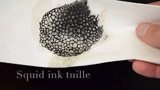 Squid ink tuile [upl. by Enrique304]