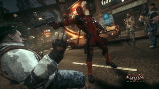 When Deadpool is locked in Batman Arkham Knight [upl. by Aisel]