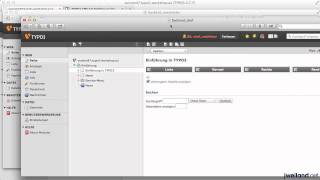 TYPO3 für Redakteure  Teil 1  Anmeldung und Übersicht Benutzeroberfläche [upl. by Wootan]