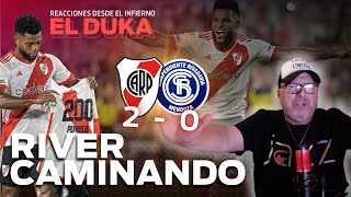 RIVER CAMINANDO  River vs Independiente Rivadavia 20  EL DUKA [upl. by Tikna760]