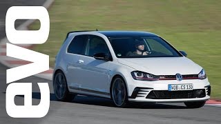 2016 VW Golf GTI Clubsport review  evo DIARIES [upl. by Doownil161]