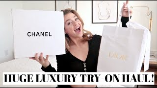 HUGE PARIS amp LUXURY TRYON HAUL [upl. by Vanzant407]