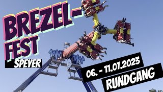 Brezelfest  2023  Rundgang  Speyer [upl. by Yee]