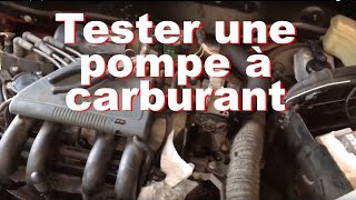 Tester une pompe à carburant et le bon fonctionnement du circuit  Renault Clio 2 [upl. by Ajad]