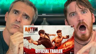 Antim  The Final Truth Trailer REACTION  Salman Khan Aayush Sharma [upl. by Dewhurst]