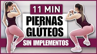 PIERNAS TONIFICADAS Y GLÚTEOS GRANDES  RUTINA DE EJERCICIOS EN CASA SIN PESAS  NatyGlossGym [upl. by Fleischer]