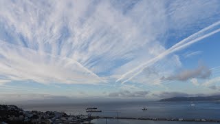 Geoengineering Team Have Been Busy  0907 Wednesday 9th October 2024 Gibraltar 🇬🇮 Mediterranean [upl. by Lily]