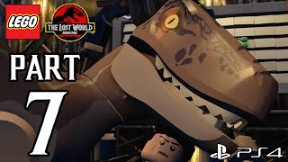 LEGO Jurassic World  Jurassic Park 3 Spinosaurus VS T rex  Part 20 Android Gameplay [upl. by Mika]