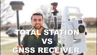 Total Station vs GNSS Receiver Which is the Better Surveying Tool [upl. by Tabshey]