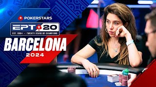 €5300 Main Event  FINAL TABLE  EPT Barcelona 2024 [upl. by Maurita133]