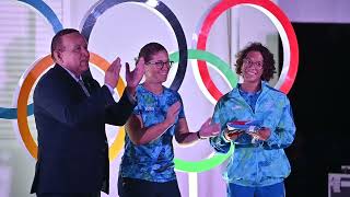 Kamilah ta cla pa e reto di Weganan Olimpico Paris 2024 [upl. by Gene]