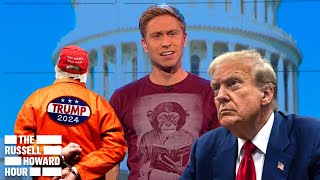 Trump Is Finally Behind Bars  The Russell Howard Hour Compilation [upl. by Bonacci]