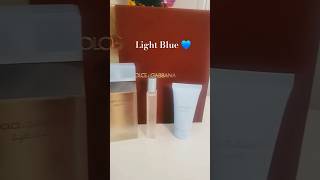 Dolce amp Gabbana Light Blue Unboxing 💙 My favorite perfume unboxing lightblue dolceampgabbana [upl. by Easter]