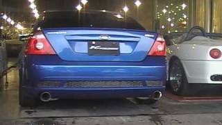 2Ford Mondeo ST220 Mk3  quotBlipping SoundSilent modequot Headersback Kreissieg F1 VT ExhaustSystem [upl. by Eselehs]