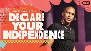 DeVon Franklin  Declare your Independence [upl. by Iong296]