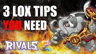 3 Loxodont Tips You NEED To Know  Rivals of Aether 2 guide [upl. by Murvyn]