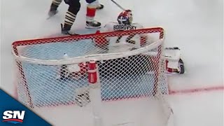 Panthers Sergei Bobrovsky Denies Bruins GameTying Goal With Incredible Sprawling Effort [upl. by Lindie108]