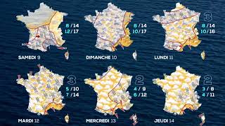 Météo pour la France le 8 jusquau 14 novembre 2024 [upl. by Ueik288]