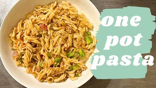 One pot pasta recipe  The easiest one pot pasta recipe [upl. by Etnad]