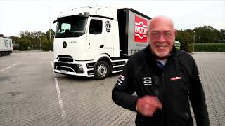 RTL Transportwereld MercedesBenz eActros 600 praktijktest [upl. by Retnuh47]