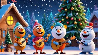 Jingle Bells with Lyrics  Kids Christmas Songs  Christmas Carols 2024 [upl. by Nomis549]