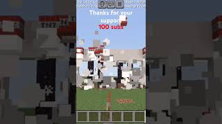 thankyou for 100 subscribers in Ishant gaming minecraft [upl. by Rhea53]