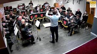 Slaithwaite Band playing Disney Fantasy [upl. by Odab]