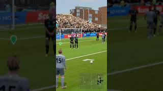 Free kick goal 😀pes shorts gaming [upl. by Airetal]