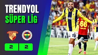 Göztepe vs Fenerbahçe Trendyol Süper Lig Maç Özeti [upl. by Oninotna]