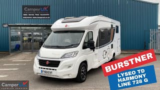 2020 Burstner Lyseo TD Harmony Line 728 G  For Sale at Camper UK [upl. by Niveb426]