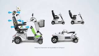 Quingo 5 Wheel Mobility Scooters [upl. by Aneeled]