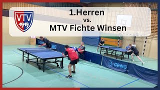 🏓 1Herren vs MTV Fichte Winsen Bezirksoberliga LGOst November 2024 Endstand 69  Teil 2 [upl. by Gula]