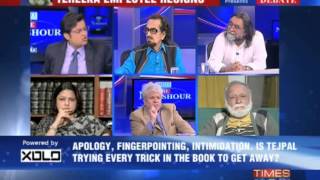 The Newshour Debate Victim  Tehelka failed me  Full Debate  25th Nov 2013 [upl. by Ag]