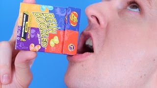 DISGUSTING BEAN BOOZLED CHALLENGE [upl. by Hnahym]