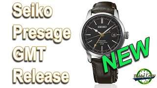 NEW SEIKO PRESAGE URUSHI GMT Release ANNOUNCEMENT  NEW Baltic and Laureato Releases [upl. by Nahtanaoj194]