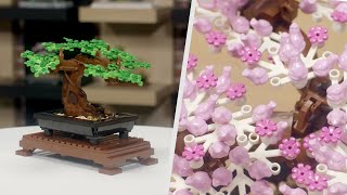 LEGO Bonsai Tree  LEGO Botanical Collection Designer Video  10281 [upl. by Albur]