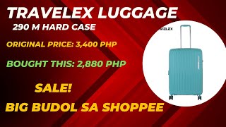 Unboxing the TRAVELEX 290 Hard Case Luggage Set  77 Shopee Sale Haul  Affordable amp Stylish [upl. by Grannie42]