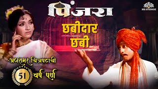 मराठी लावणी  छबीदार छबी मी तोर्यात उभी  Pinjara  Sandhya  Marathi Superhit Movie Song [upl. by Chu434]