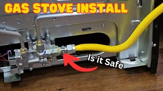 DIY Gas Oven Installation  How To Do It Safely and Effectively [upl. by Sells]