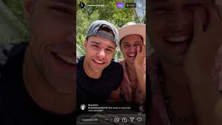 Ronen Rubinstein and Rafael Silva Tarlos Instagram Live 592021 [upl. by Yorle]