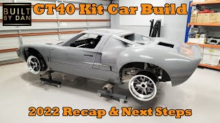 GT40 Kit Car Build  Ep 30 – 2022 Recap amp Next Steps [upl. by Previdi]