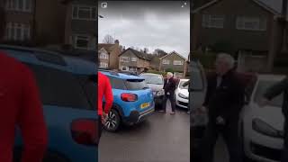 Tesco Rickmansworth Car Park Road Rage People Run Over Cars Rammed [upl. by Richara]