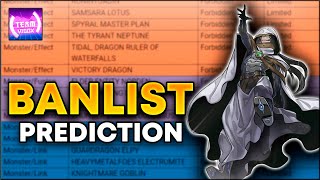 YuGiOh Predicción TCG BANLIST JunioJulio 2024 [upl. by Enyleuqcaj]